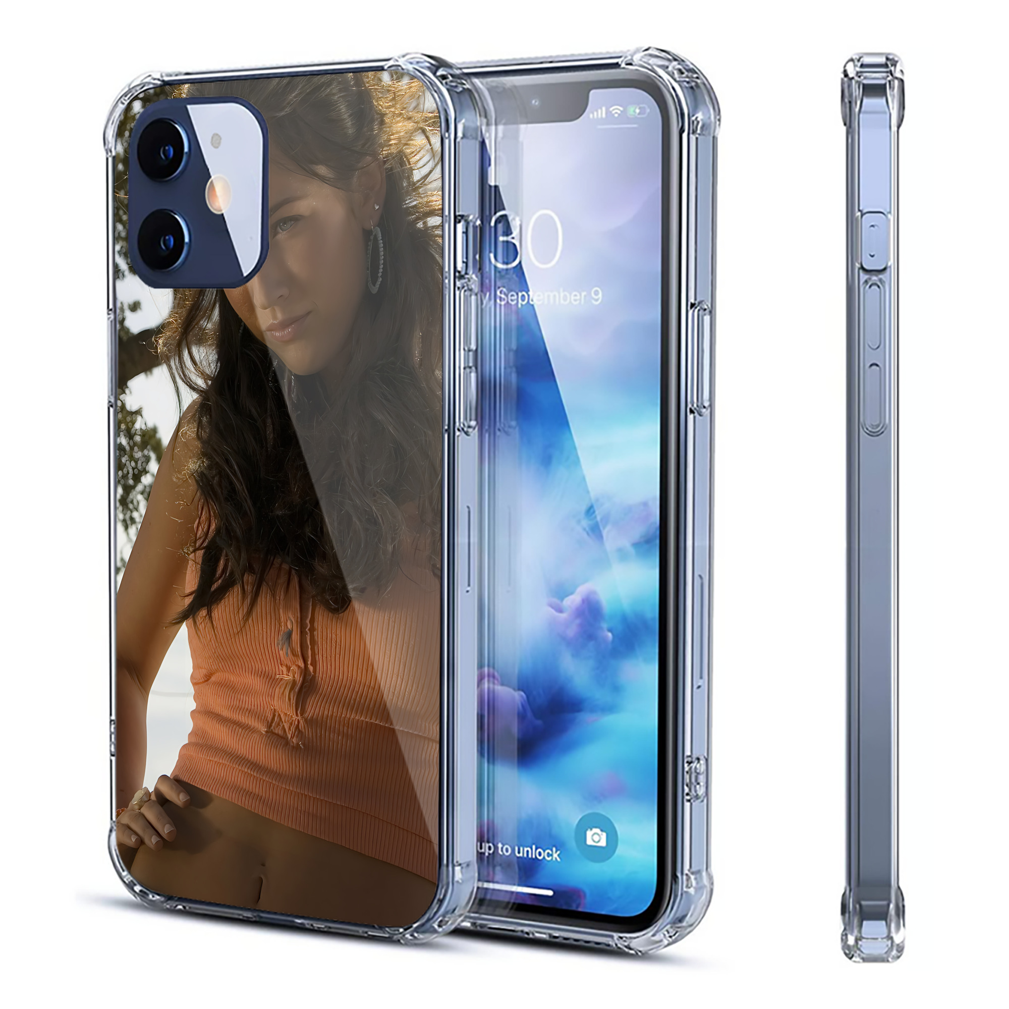 （画像用） Transformers トランスフォーマー 【iPhone 12シリーズ対応】透明スマホケース（クリアソフトケース）